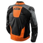 Ktm Rsx Black And Orange Leather Jacket - Image 2