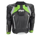Ninja Kawasaki Motorbike Branded Leather Jacket - Image 2