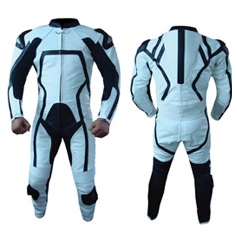 Light-Blue-and-Black-Motorcycle-Racing-Leather-Suit-3.jpg Light Blue and Black Motorcycle Racing Leather Suit - Image 1