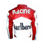 Marlboro McQueen Motorcycle Racing Leather Jacket - Image 2