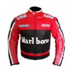 Marlboro Motorcycle Racing Leather Jacket