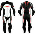 Men's Motorcycle Sports Racing Leather Suit