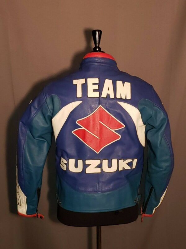 Miline Team Suzuki Playstation Dunlop Motorcycle Jacket - Image 2