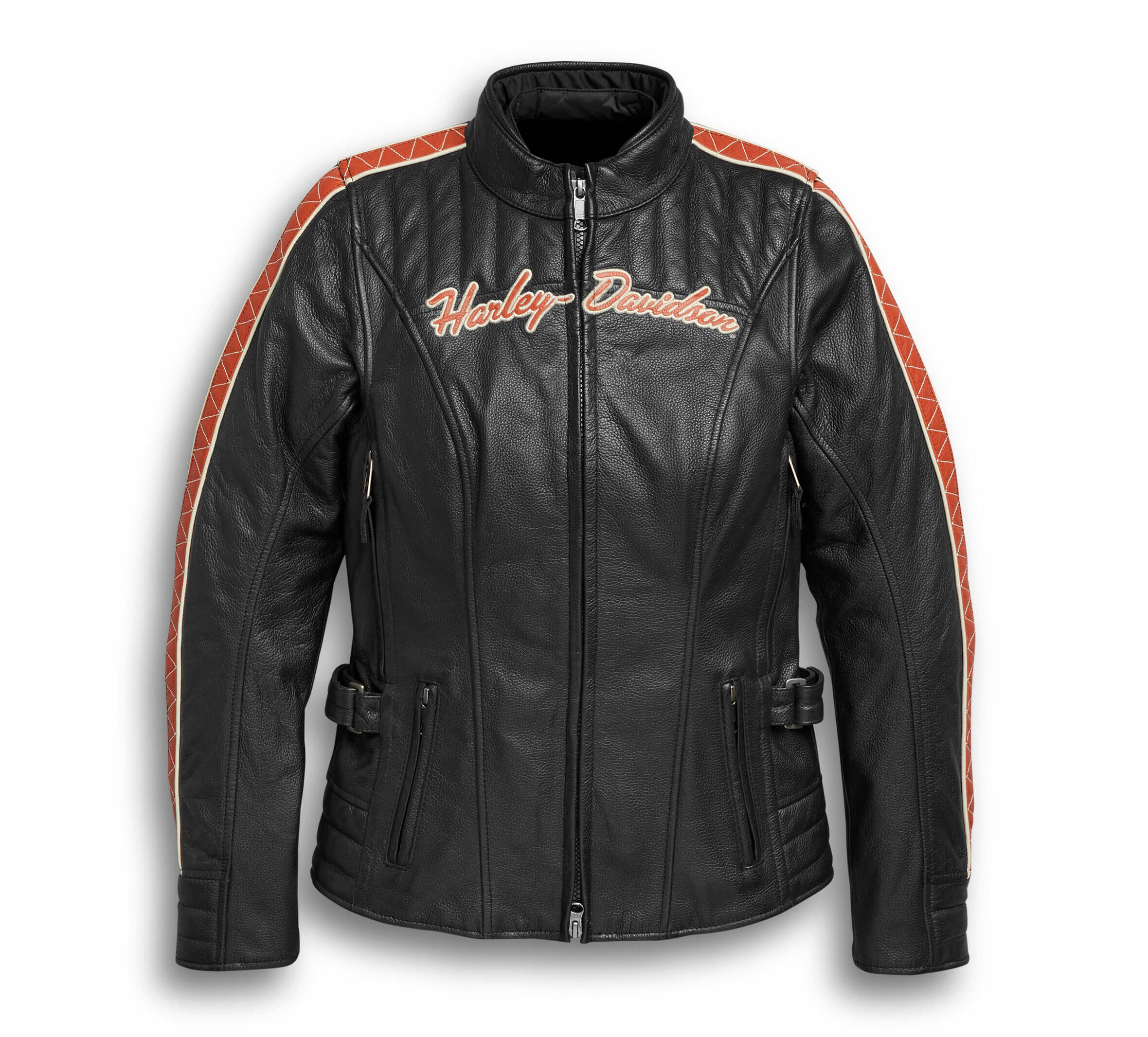 Motorcycle-Black-Harley-Davidson-Leather-Jacket-1.jpg Motorcycle Black Harley Davidson Leather Jacket - Image 1