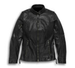 Motorcycle Harley Davidson Black Leather Jacket - Image 2