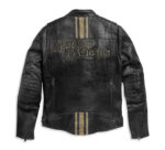Motorcycle Harley Davidson Leather Jacket in Black - Image 2