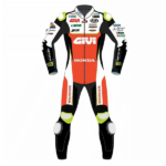 Motorcycle Honda Racing Sports Leather Suit