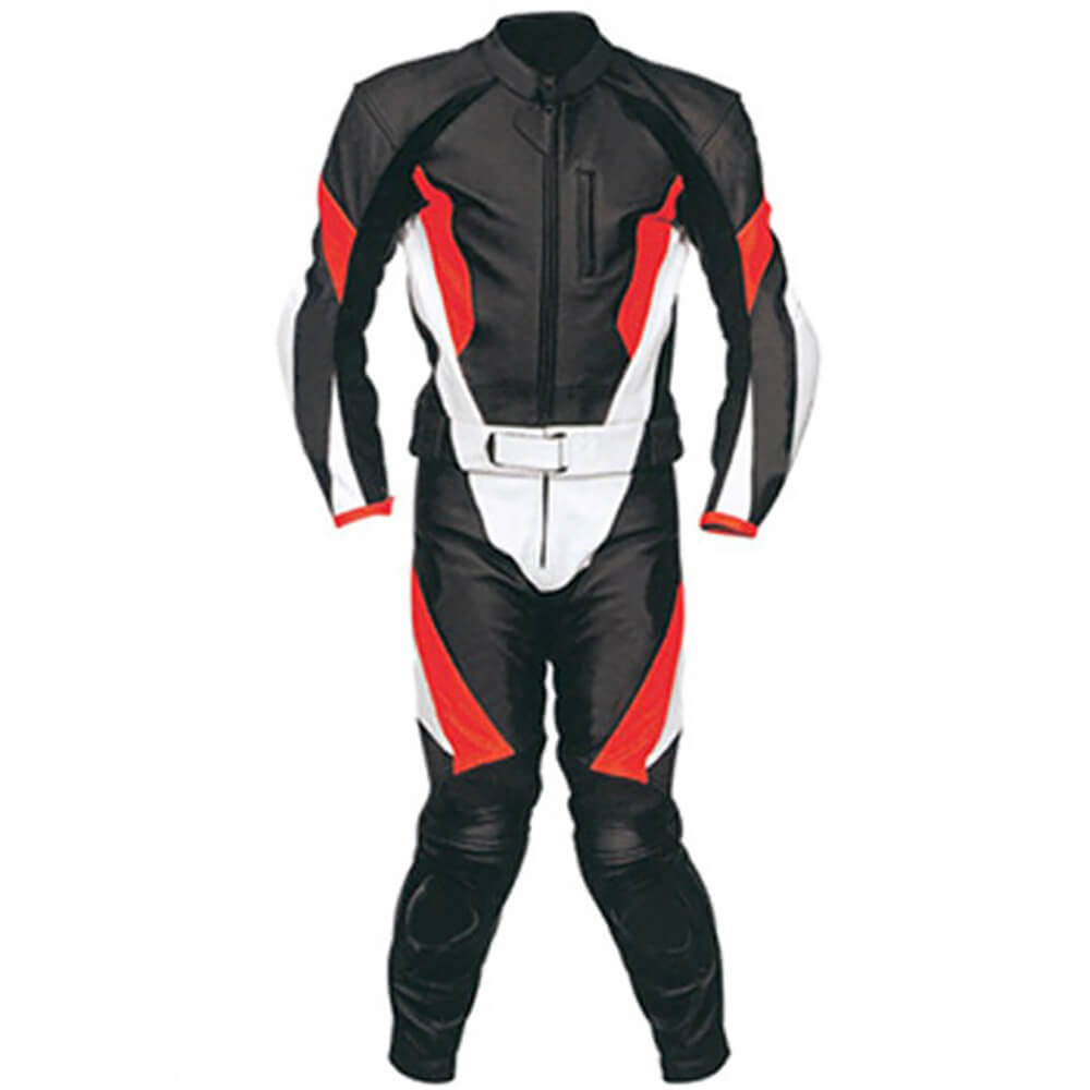 Motorcycle-Red-Black-Racing-Leather-Suit.jpg Motorcycle Red & Black Racing Leather Suit - Image 1