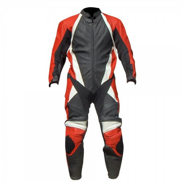 New-Black-Red-White-Motorcycle-Racing-Leather-Suit.jpg New Black Red White Motorcycle Racing Leather Suit - Image 1