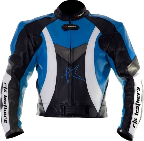 ORIGNAL-RTX-VIOLATOR-SPORTS-BLUE-LEATHER-JACKET-1.jpg RTX Violator Sports Blue Motorcycle Leather Jacket - Image 1