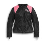 Pink Mesh Harley Davidson Riding Jacket