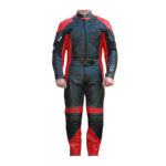 Red & Black Eton Motorcycle Leather Racing Suit
