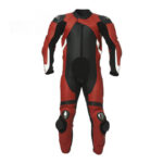 Red&Black Tor Motorcycle Leather Racing Suit
