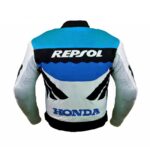 Honda Repsol Blue Motorcycle Team Textile Jacket - Image 2