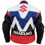 Suzuki Motul Motorcycle Leather Racing Jacket - Image 2