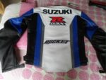 Suzuki GSXR Yoshimura Motorcycle Racing Jacket - Image 2