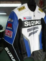 Suzuki GSXR Yoshimura Motorcycle Racing Jacket - Image 3