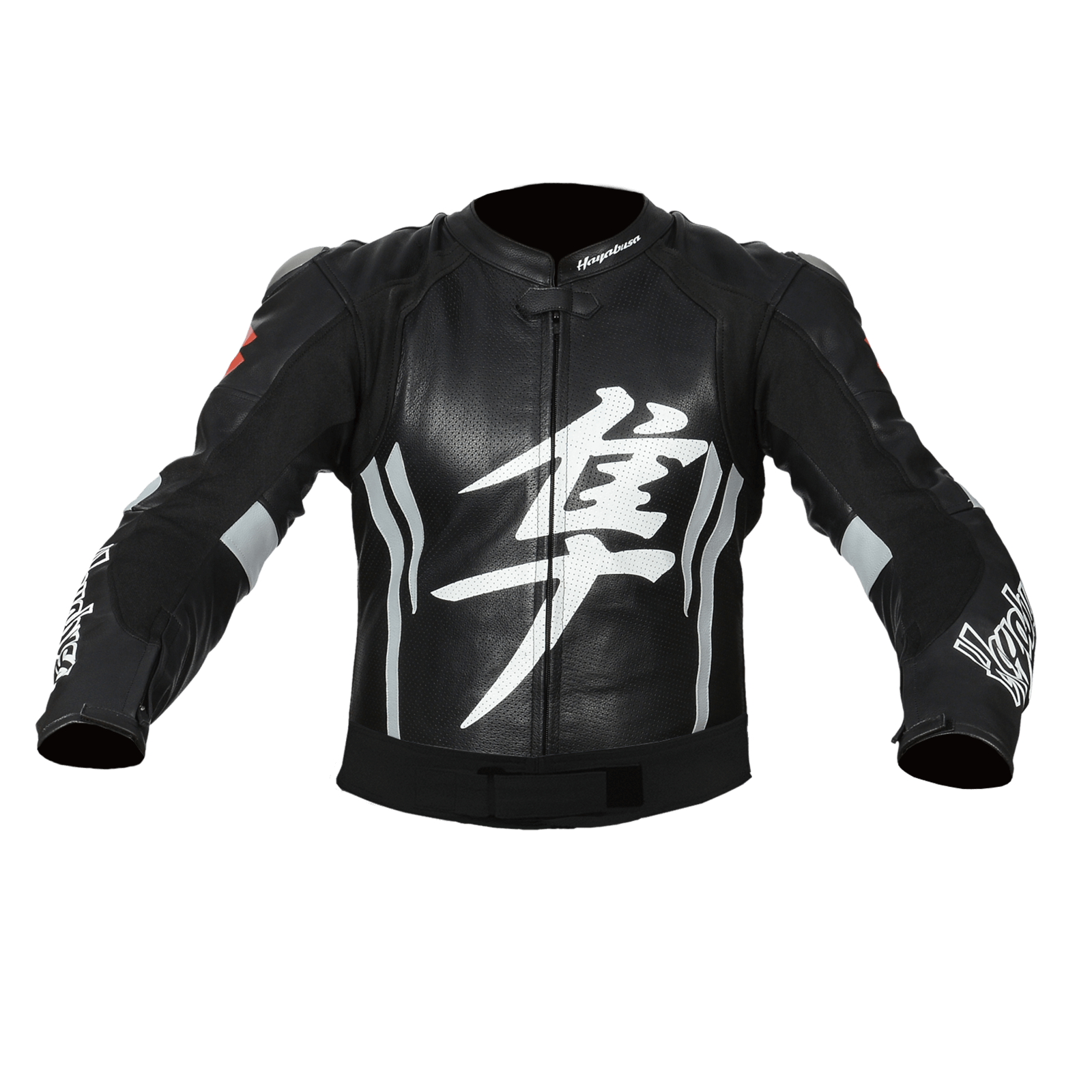 Suzuki-Hayabusa-Motorcycle-Black-Leather-Jacket-1.png Suzuki Hayabusa Motorcycle Black Leather Jacket - Image 1