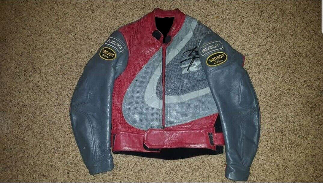 Suzuki-Hayabusa-Vanson-Motorcycle-Leather-Jacket-2.jpg Suzuki Hayabusa Vanson Motorcycle Leather Jacket - Image 1