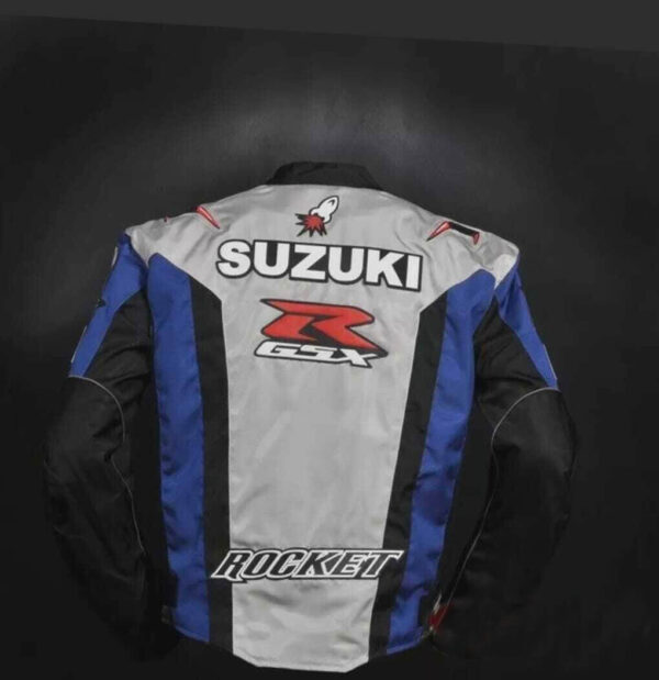 Suzuki Motorcycle Waterproof Coudura Textile Jacket - Image 2