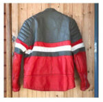 Suzuki Red Black Motorcycle Racing Jacket - Image 2