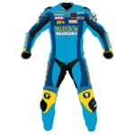 Suzuki Rizla Motorcycle Racing Sports Leather Suit