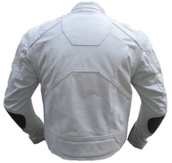 Tom Cruise Oblivion Motorbike Leather Jacket With Protections - Image 2
