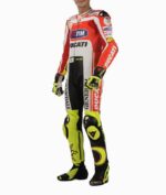 Valentino Rossi Ducati Corse MotoGP Motorcycle Leather Suit - Image 5