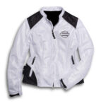 White Harley Davidson Riding Jacket