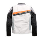 White Harley Davidson Textile Riding Jacket - Image 2