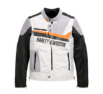 White Harley Davidson Textile Riding Jacket