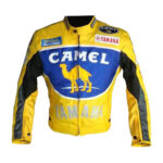Yamaha Camel Motorbike Leather Jacket