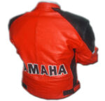 Yamaha Orange Motorcycle Racing Jacket - Image 2