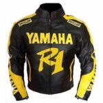 Yamaha R1 Motorcycle Leather Jacket