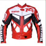 Yamaha R6 Red Racing Motorcycle Jacket