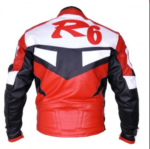 Yamaha R6 Red Racing Motorcycle Jacket - Image 2