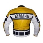 Yamaha Yellow And Black Racing Motorcycle Jacket - Image 2