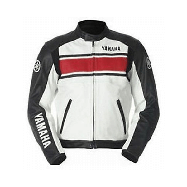 Yamaha-White-And-Red-Biker-Leather-Jacket-1.png Yamaha White And Red Biker Leather Jacket - Image 1