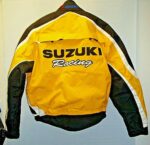 Yellow and Black Suzuki Yoshimura Motorcycle Jacket - Image 2