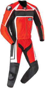 Black And Red Color Custom Racing Motorcycle Jackets With Safety Pads