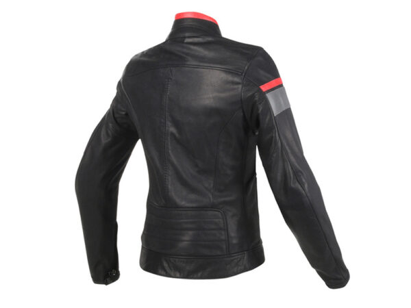 Black And Red Motorcycle Racing jacket With Protection - Image 2