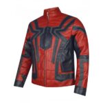 Black & Red Spider Man Motorcycle Jacket