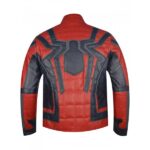 Black & Red Spider Man Motorcycle Jacket - Image 2