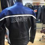 Bmw Black And Blue Motorcycle Racing Jacket - Image 2
