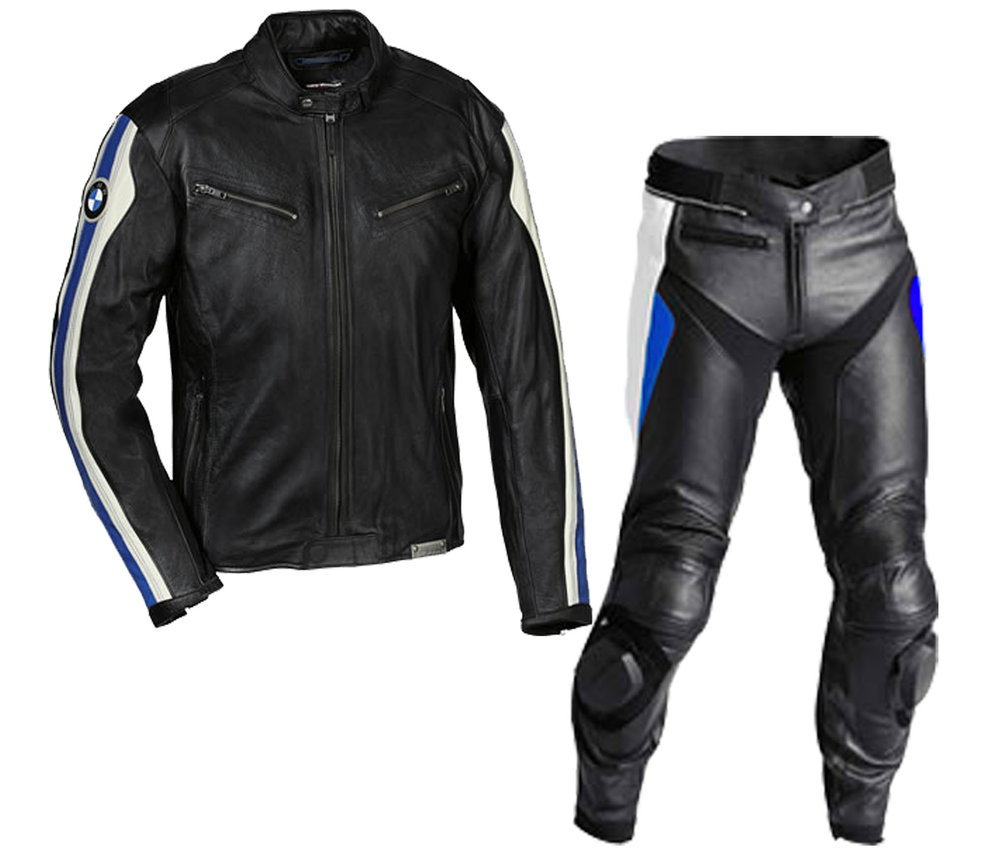 bmw-motorbike-black-leather-suit-2.jpg BMW Motorbike Black Leather Suit - Image 1