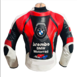 Bmw rr Black Red and White motorcycle jacket - Image 2