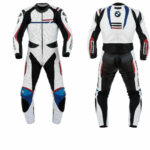 BMW Motorrad White Racing Motorcycle Leather Suit