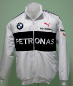 BMW Petronas Black And White Wind breaker Jacket