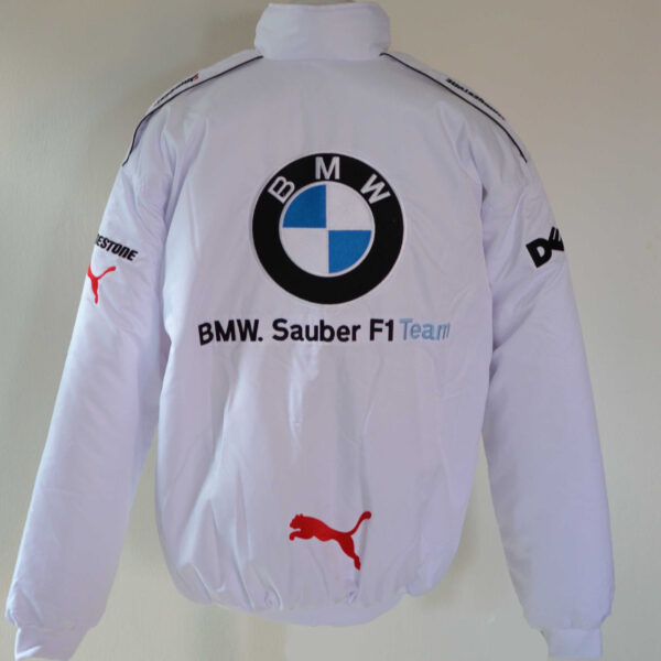 BMW Petronas Red And White Wind Breaker Jacket - Image 2