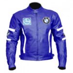 BMW BLUE SPORT LEATHER SUIT JACKET